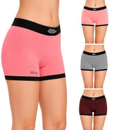 NICSY Women Boyshort Underwear Panty Pack of 3